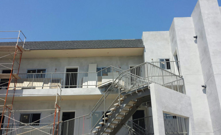 Construction progress of Eastridge Apartments in Tempe