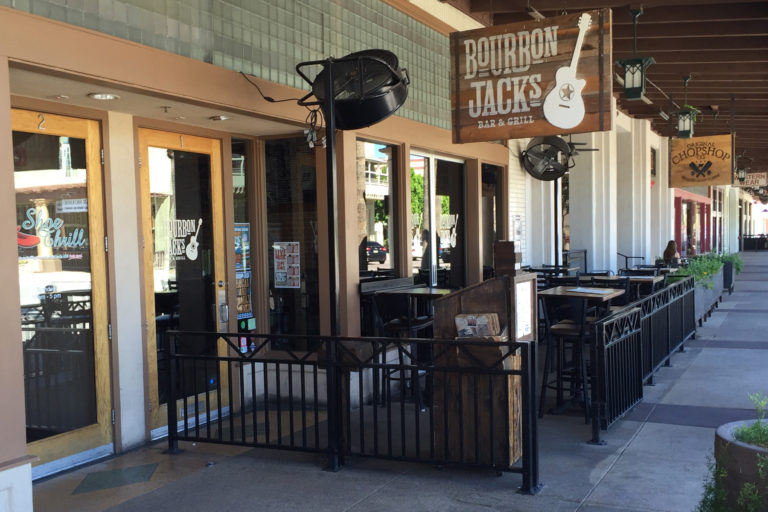 Exterior of Bourbon Jacks Chandler