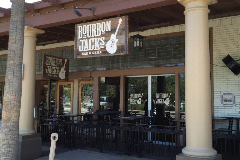 Exterior of Bourbon Jacks Chandler