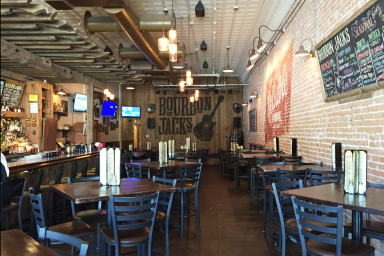 Interior of Bourbon Jacks Chandler