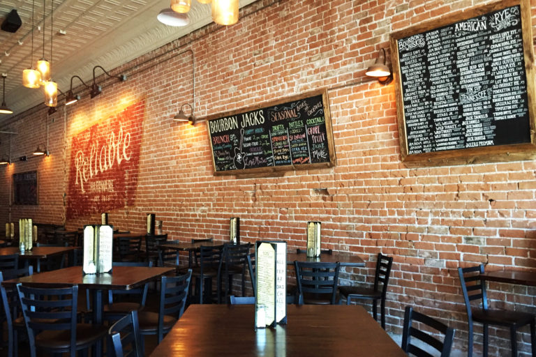 Interior of Bourbon Jacks Chandler