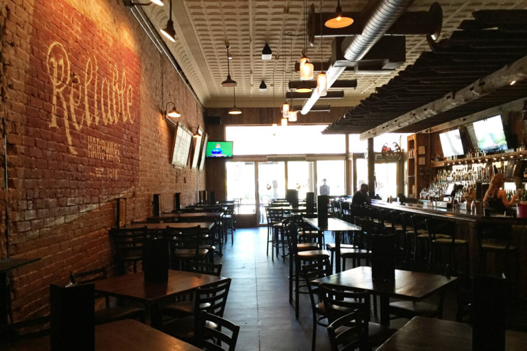 Interior of Bourbon Jacks Chandler