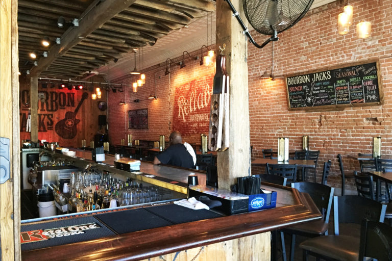 Interior of Bourbon Jacks Chandler