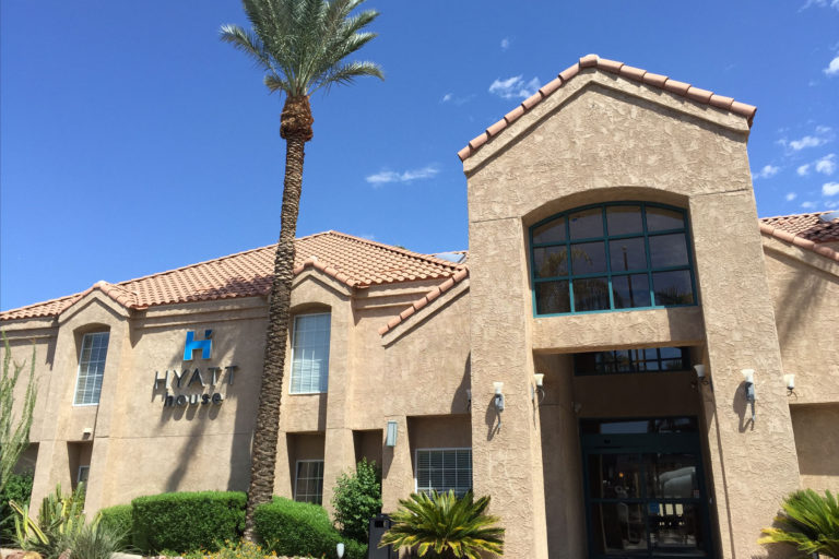 Exterior of Hyatt House Scottsdale