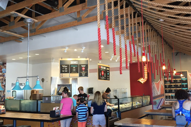 Interior of MOD Pizza Ahwatukee