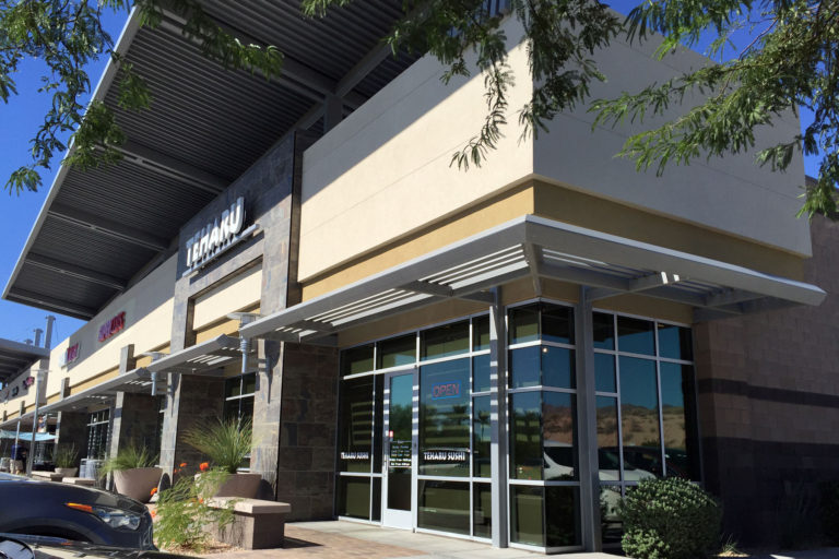 Exterior of Teharu Sushi
