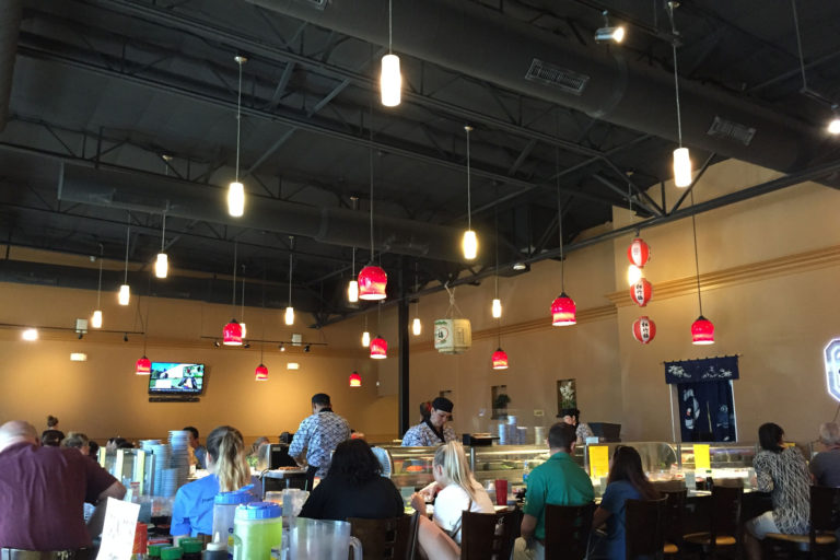 Interior of Teharu Sushi